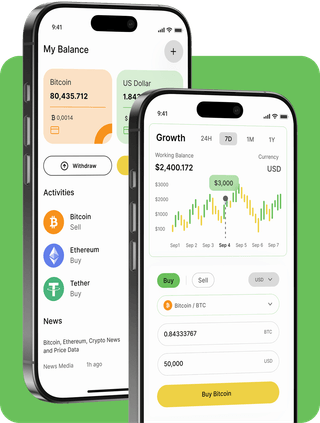 Velskrunavo trading platform with live market data